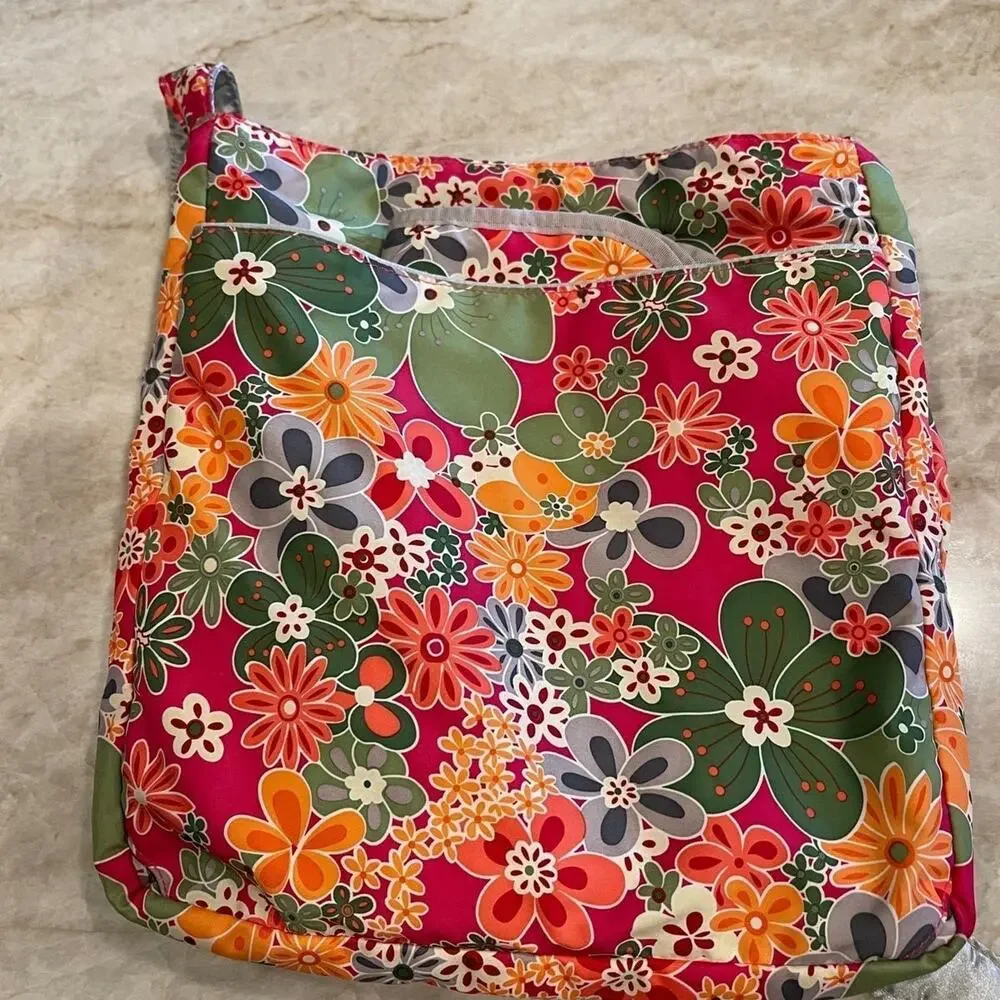 Ju-Ju-Be  perky perennials Crossbody Purse Diaper Bag